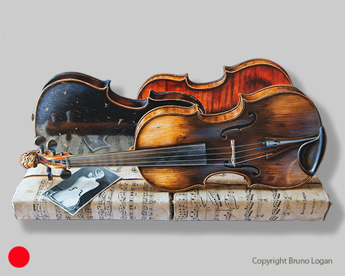 Bruno Logan - Trompe-l'oeil Painting